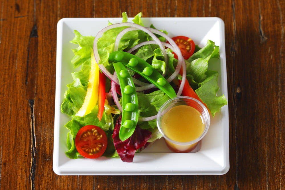 Karuizawa Monzen Yoshoku Fujiya Togo Menu Colorful Vegetable Salad